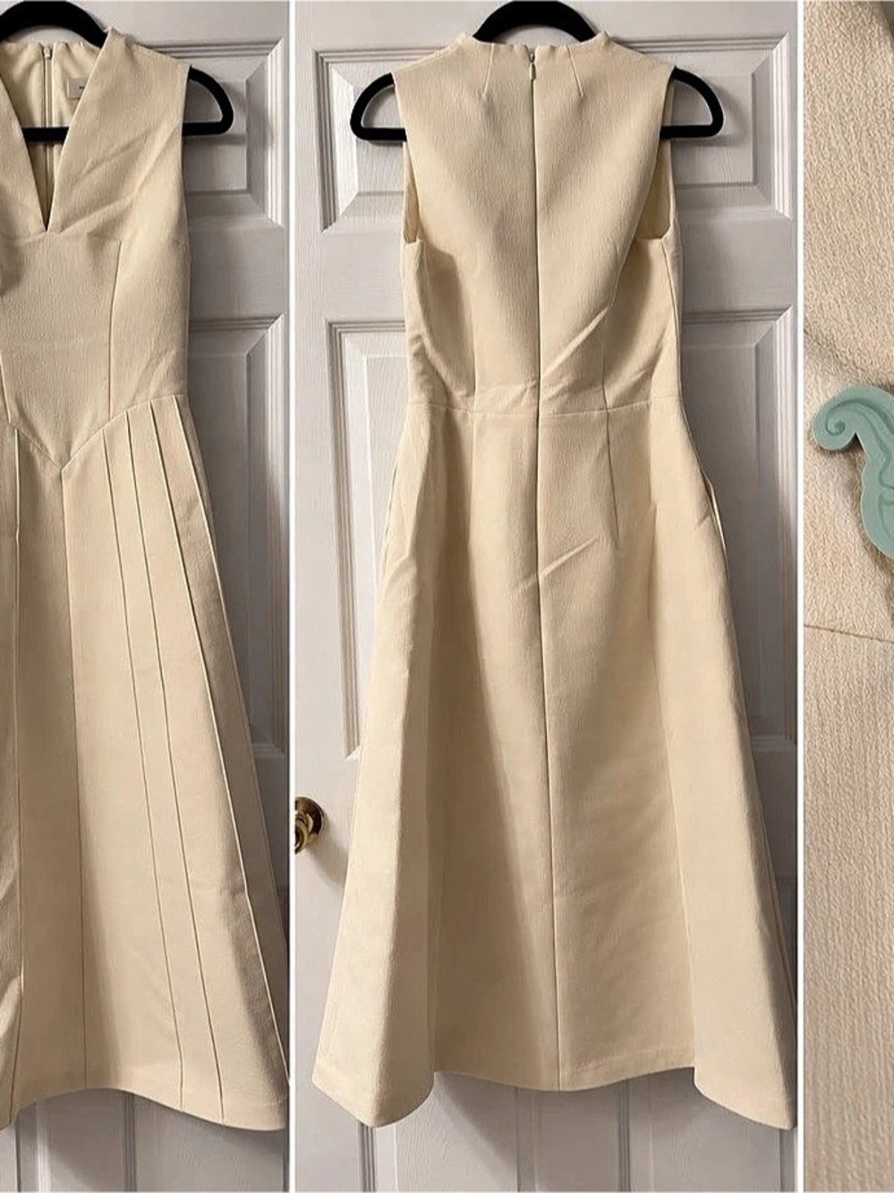 Cici midi Dress in Cream NEW